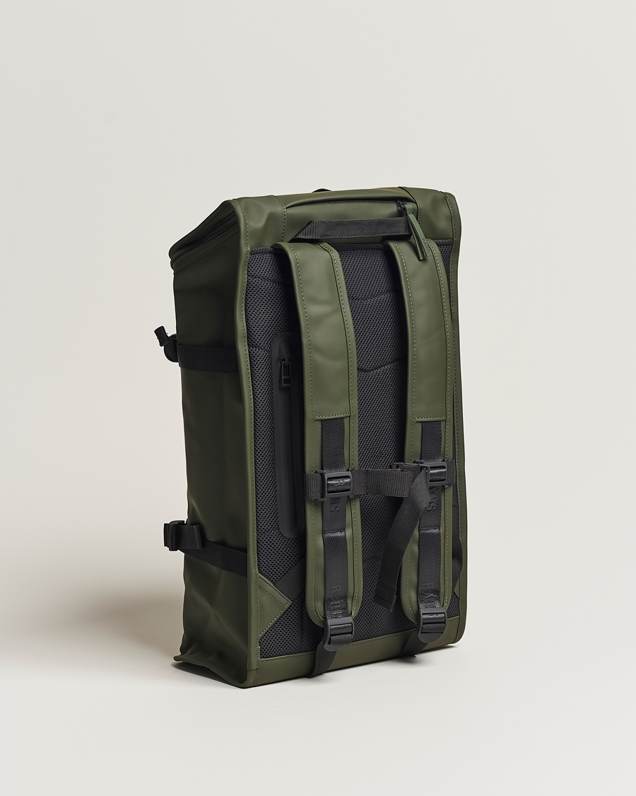 Men | RAINS Trail Mountaineer Backpack Green | RAINS | Trail Mountaineer Backpack Green
