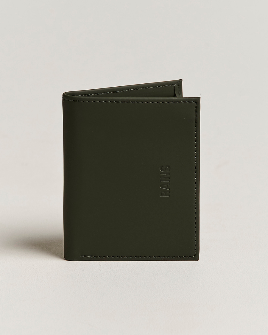 Men | RAINS Folded Wallet Green | RAINS | Folded Wallet Green