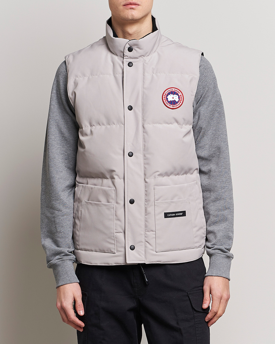 Men | Autumn Jackets | Canada Goose | Freestyle Vest Limestone