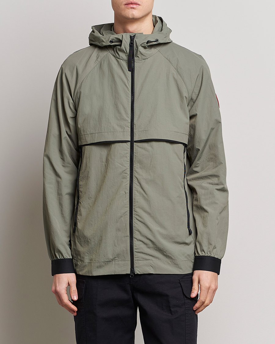 Men | Coats & Jackets | Canada Goose | Faber Wind Hoody Sagebrush