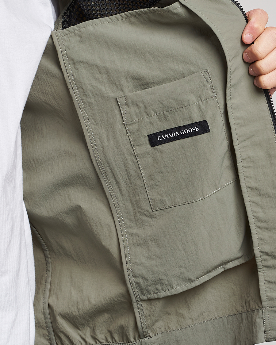 Men | Coats & Jackets | Canada Goose | Faber Wind Hoody Sagebrush