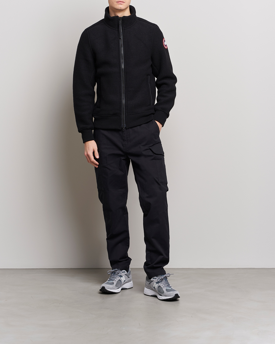 Men | Coats & Jackets | Canada Goose | Lawson Fleece Jacket Black