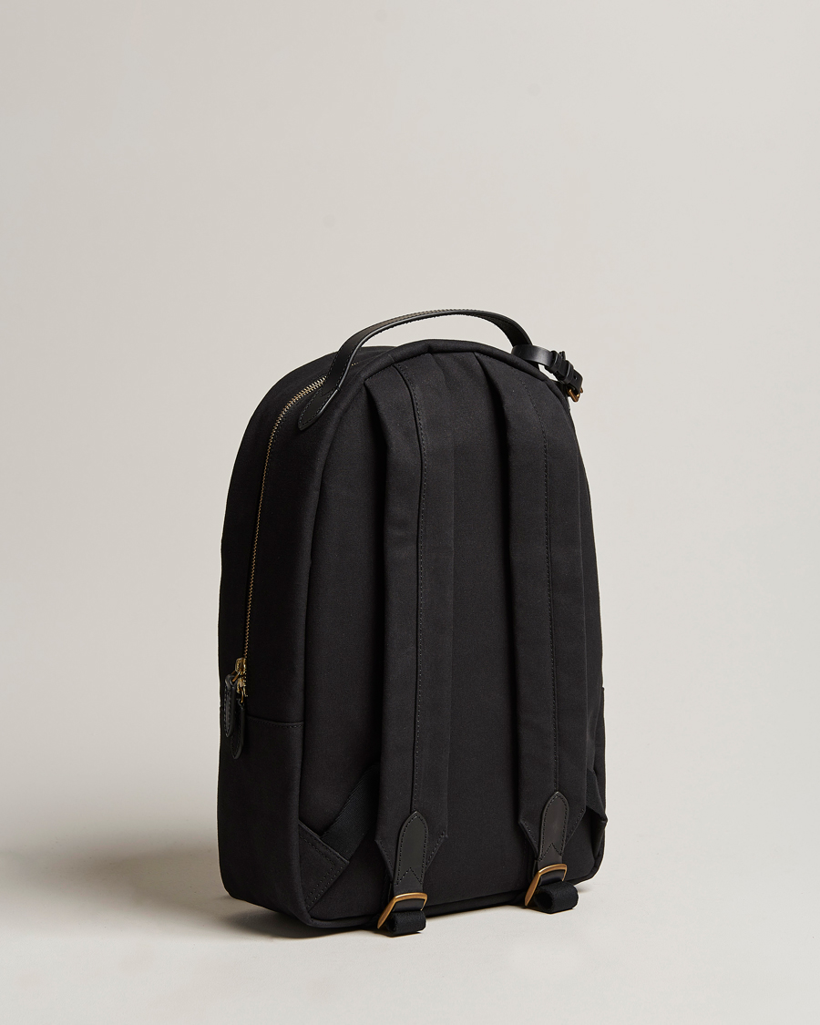 Men | Backpacks | Polo Ralph Lauren | Canvas/Leather Backpack Black
