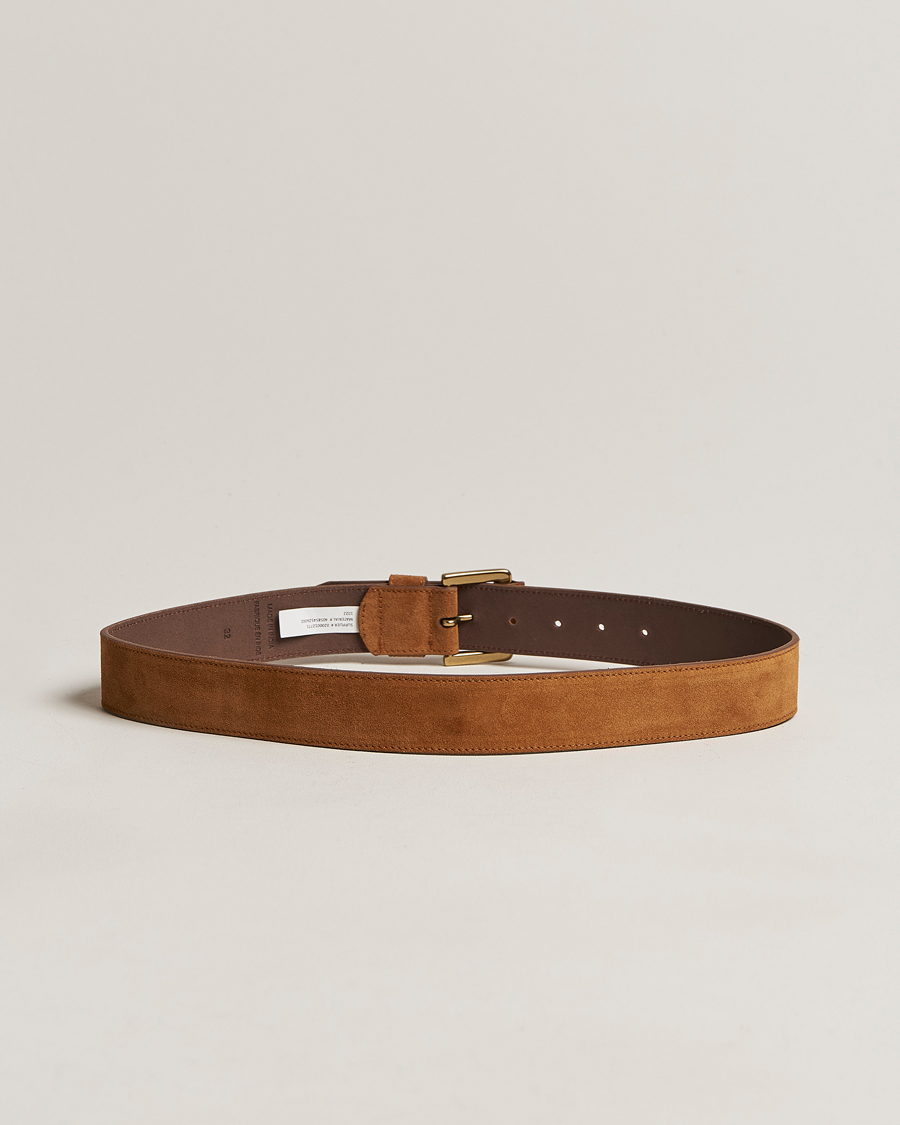 Men | Polo Ralph Lauren Suede Belt Tan | Polo Ralph Lauren | Suede Belt Tan