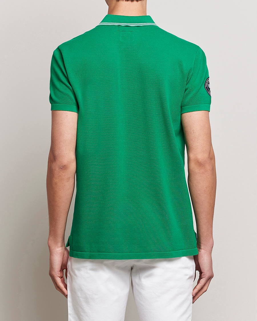 Men | Polo Shirts | Polo Ralph Lauren | Custom Slim Fit Wimbledon Polo Stem Green