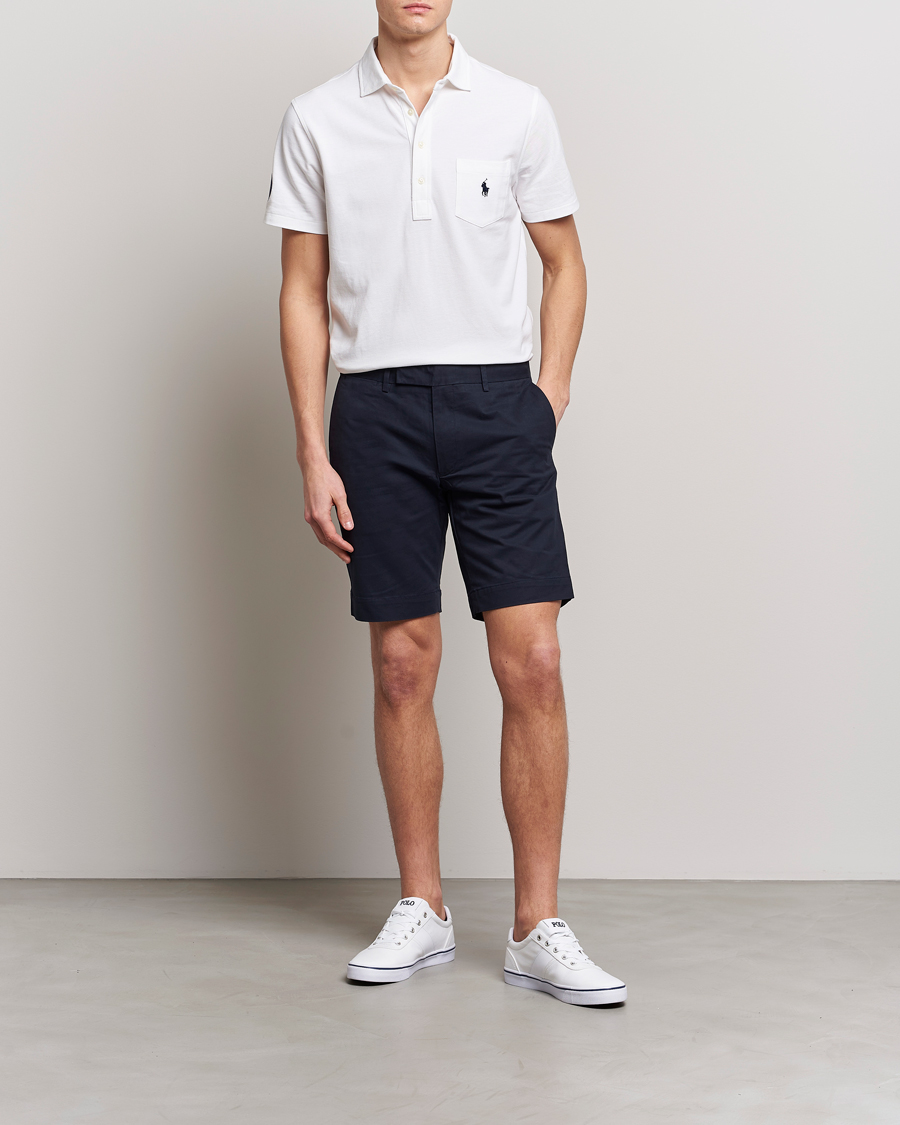 Men | Polo Shirts | Polo Ralph Lauren | Wimbledon Pocket Polo White