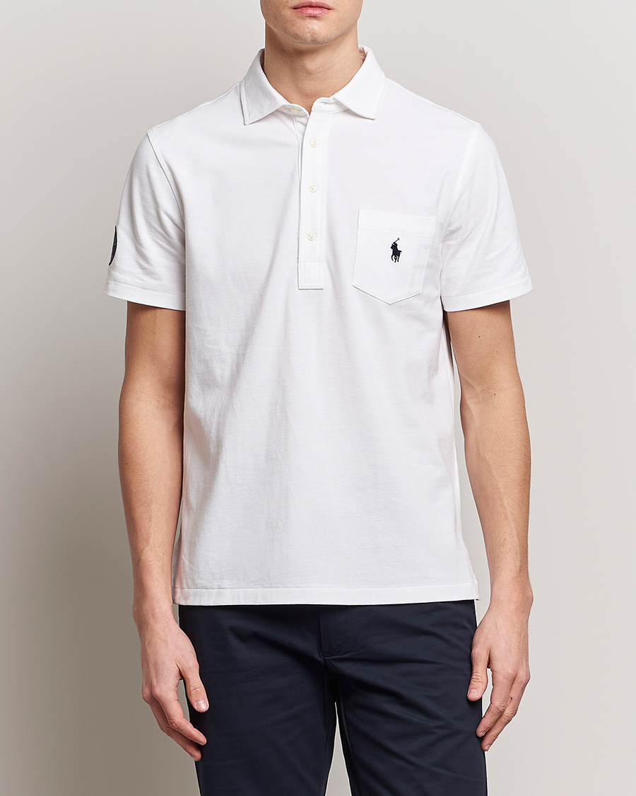Men | Polo Shirts | Polo Ralph Lauren | Wimbledon Pocket Polo White