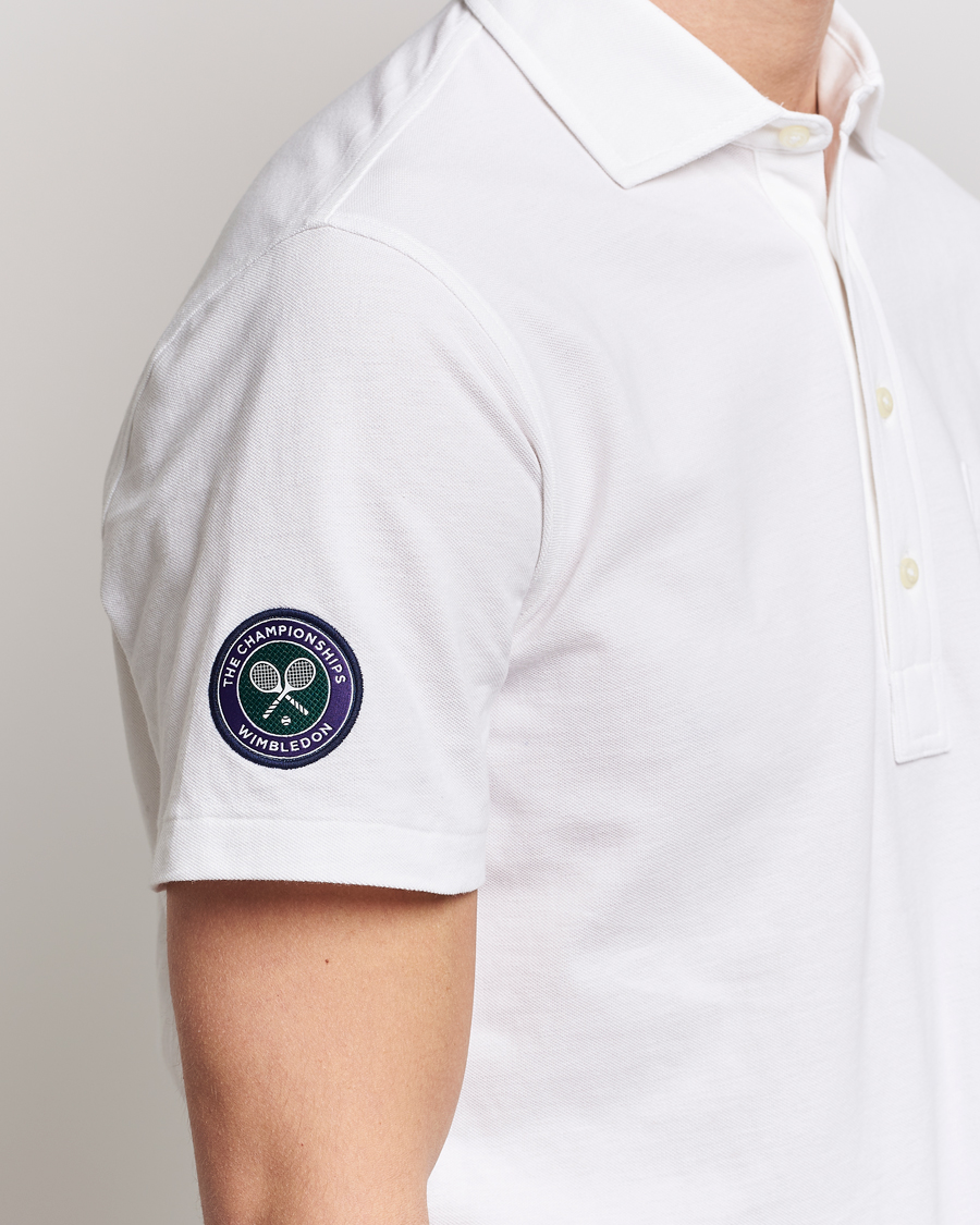 Men | Polo Shirts | Polo Ralph Lauren | Wimbledon Pocket Polo White