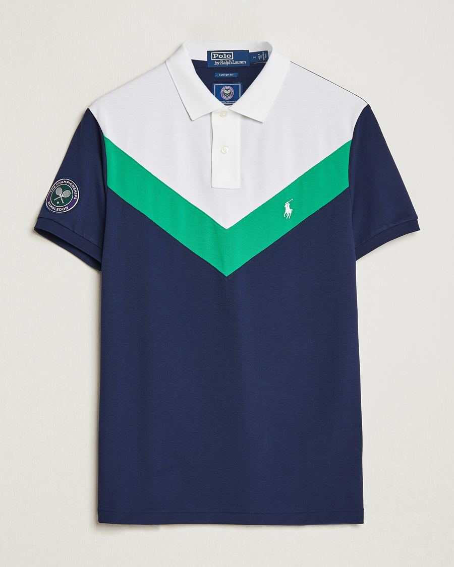 Performance Wimbledon Polo Refined Navy Multi at CareOfCarl.com
