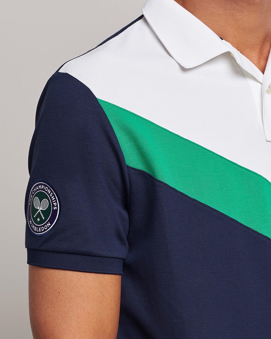 Men | Polo Shirts | Polo Ralph Lauren | Performance Wimbledon Polo Refined Navy Multi