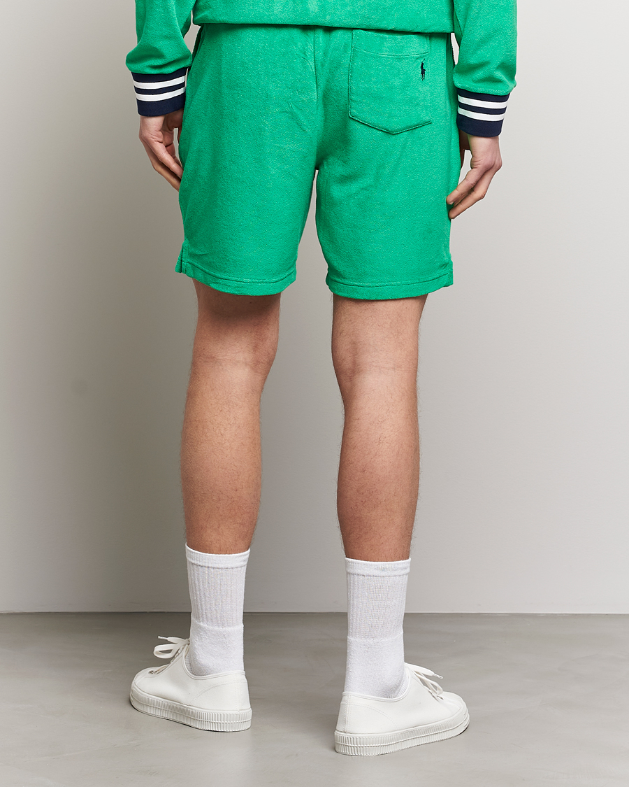 Men | Shorts | Polo Ralph Lauren | Wimbledon Terry Sweatshorts Stem Green