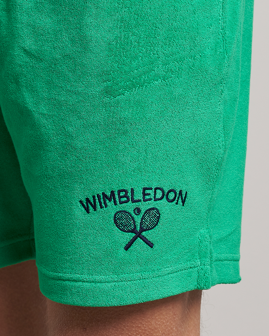 Men | Shorts | Polo Ralph Lauren | Wimbledon Terry Sweatshorts Stem Green