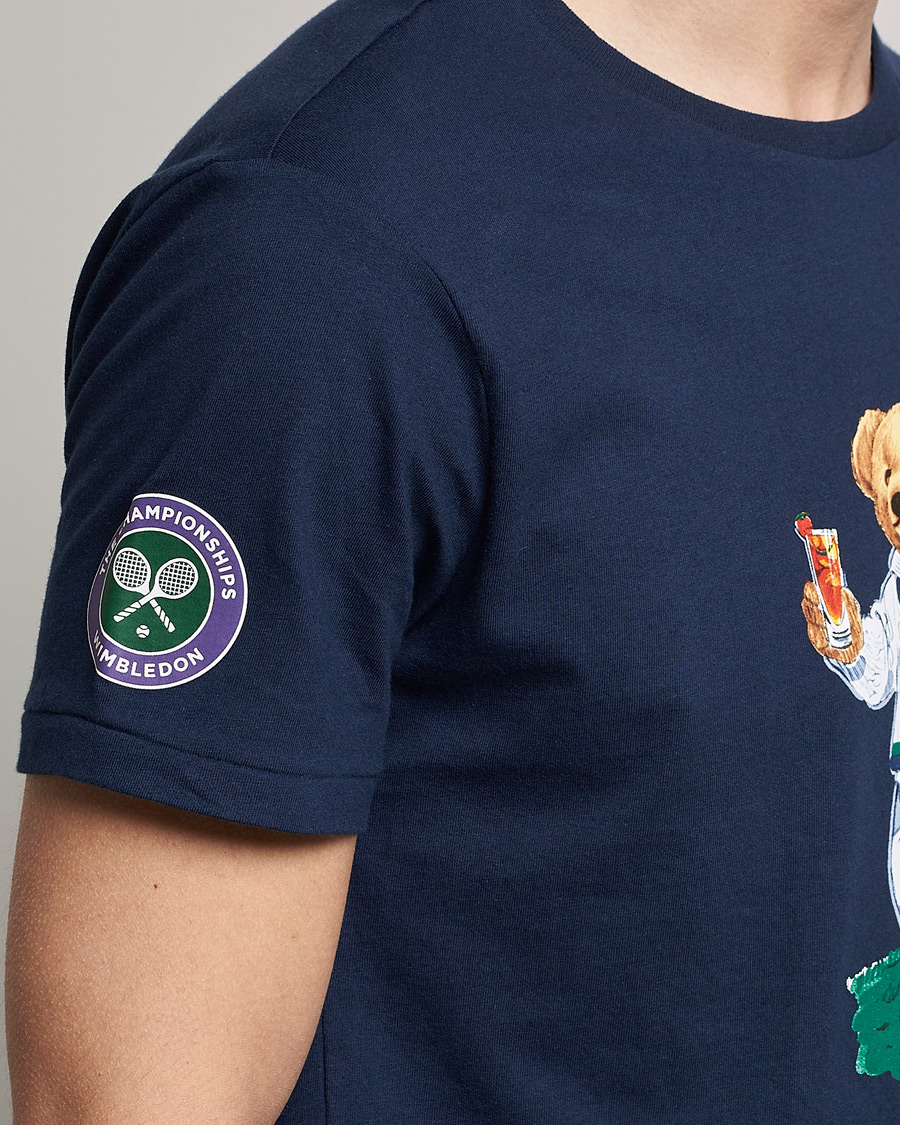 Men | T-Shirts | Polo Ralph Lauren | Printed Wimbledon Bear Crew Neck T-Shirt Na