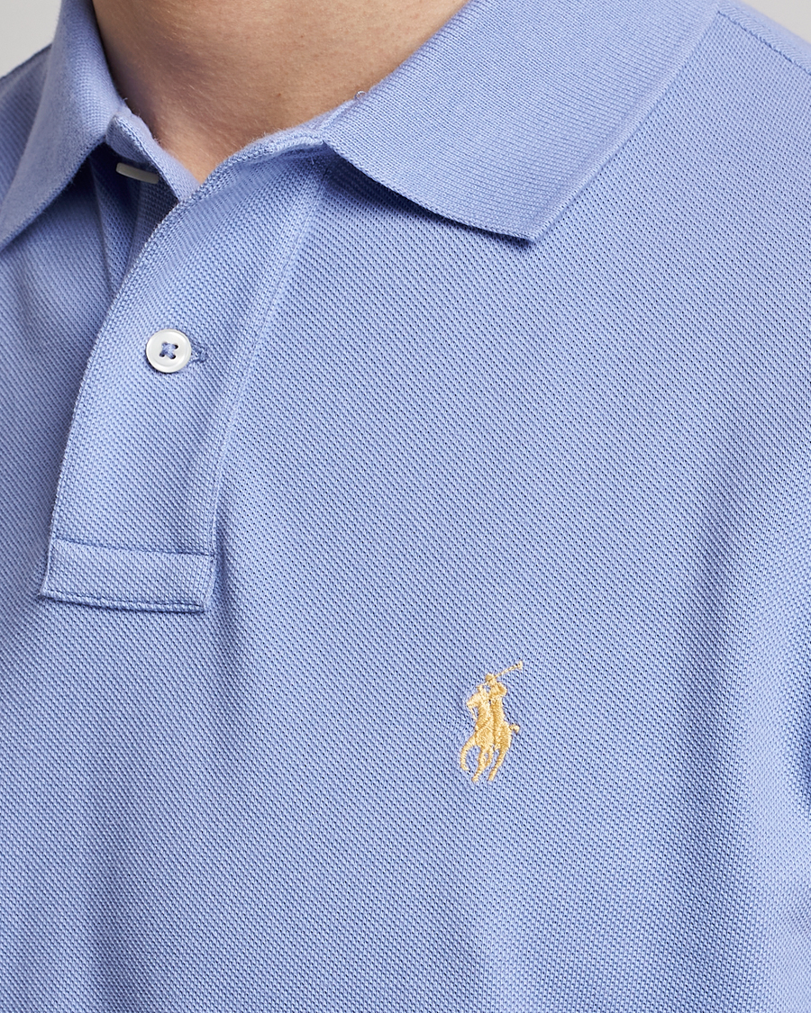 Men | Polo Shirts | Polo Ralph Lauren | Custom Slim Fit Polo Lafayette Blue