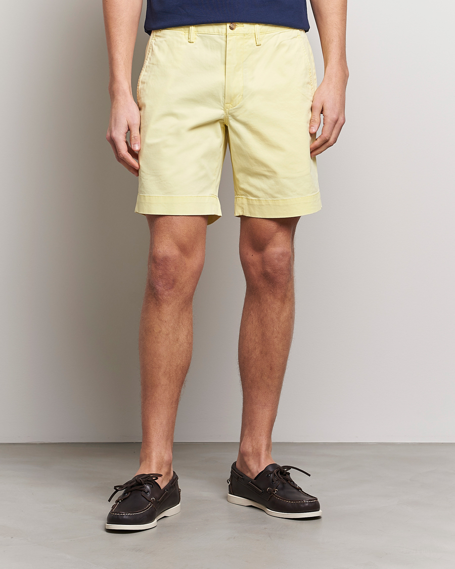 Men | Chino Shorts | Polo Ralph Lauren | Tailored Slim Fit Shorts Bristol Yellow