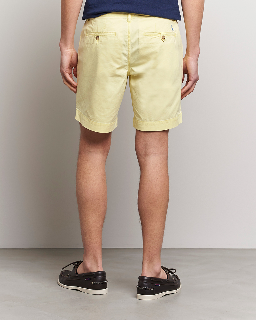 Men | Shorts | Polo Ralph Lauren | Tailored Slim Fit Shorts Bristol Yellow