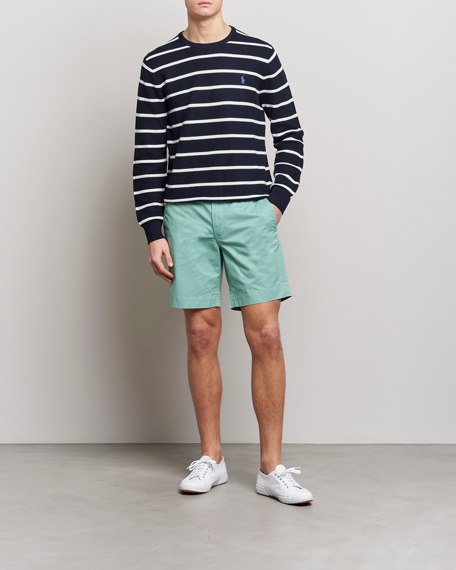 Men | Shorts | Polo Ralph Lauren | Tailored Slim Fit Shorts Faded Mint