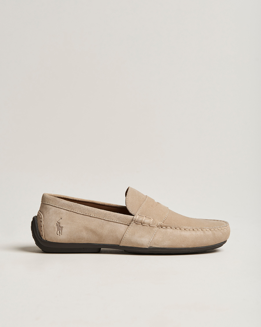 Men | Moccasins | Polo Ralph Lauren | Reynold Suede Driving Loafer Milkshake