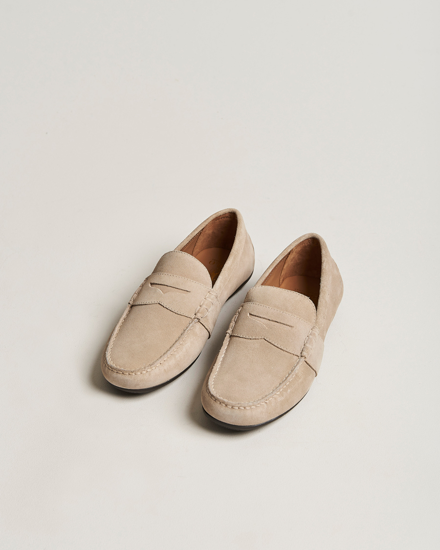 Men | Moccasins | Polo Ralph Lauren | Reynold Suede Driving Loafer Milkshake