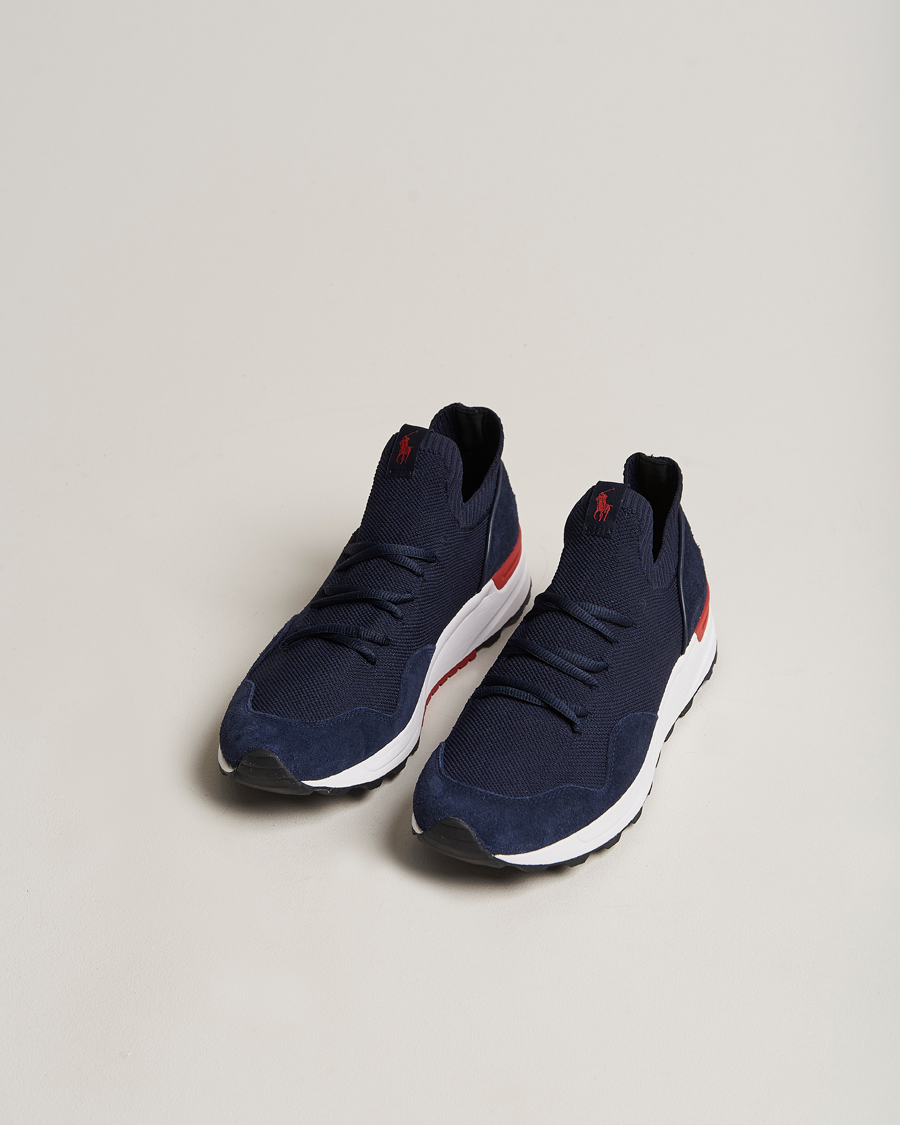 Men |  | Polo Ralph Lauren | Trackstr 200 Running Sneaker Hunter Navy