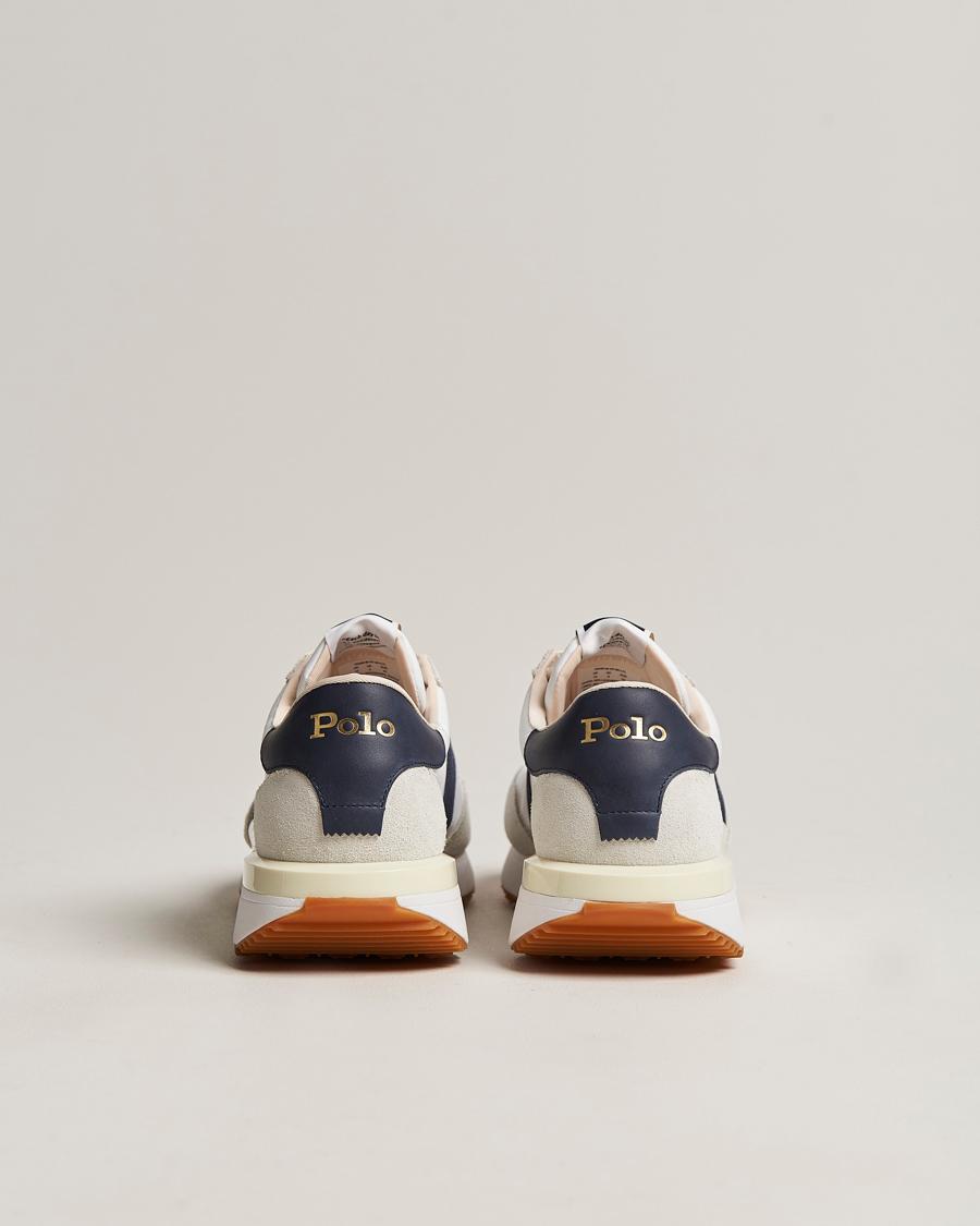 Men | Polo Ralph Lauren Train 89 Running Sneaker White/Hunter Navy | Polo Ralph Lauren | Train 89 Running Sneaker White/Hunter Navy