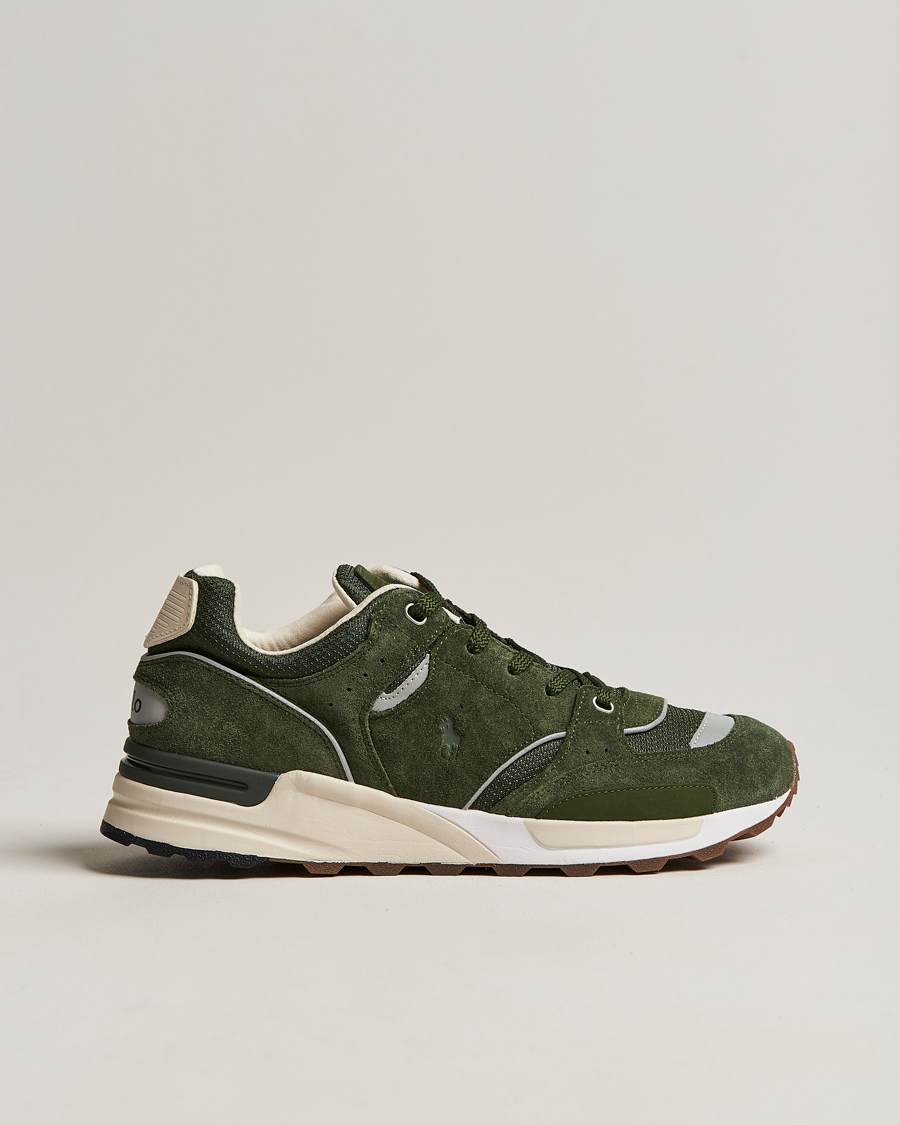 Men | Trackstr 200 Running Sneaker Drab | Polo Ralph Lauren | Trackstr 200 Running Sneaker Drab