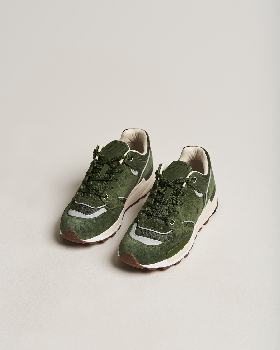 Men | Trackstr 200 Running Sneaker Drab | Polo Ralph Lauren | Trackstr 200 Running Sneaker Drab
