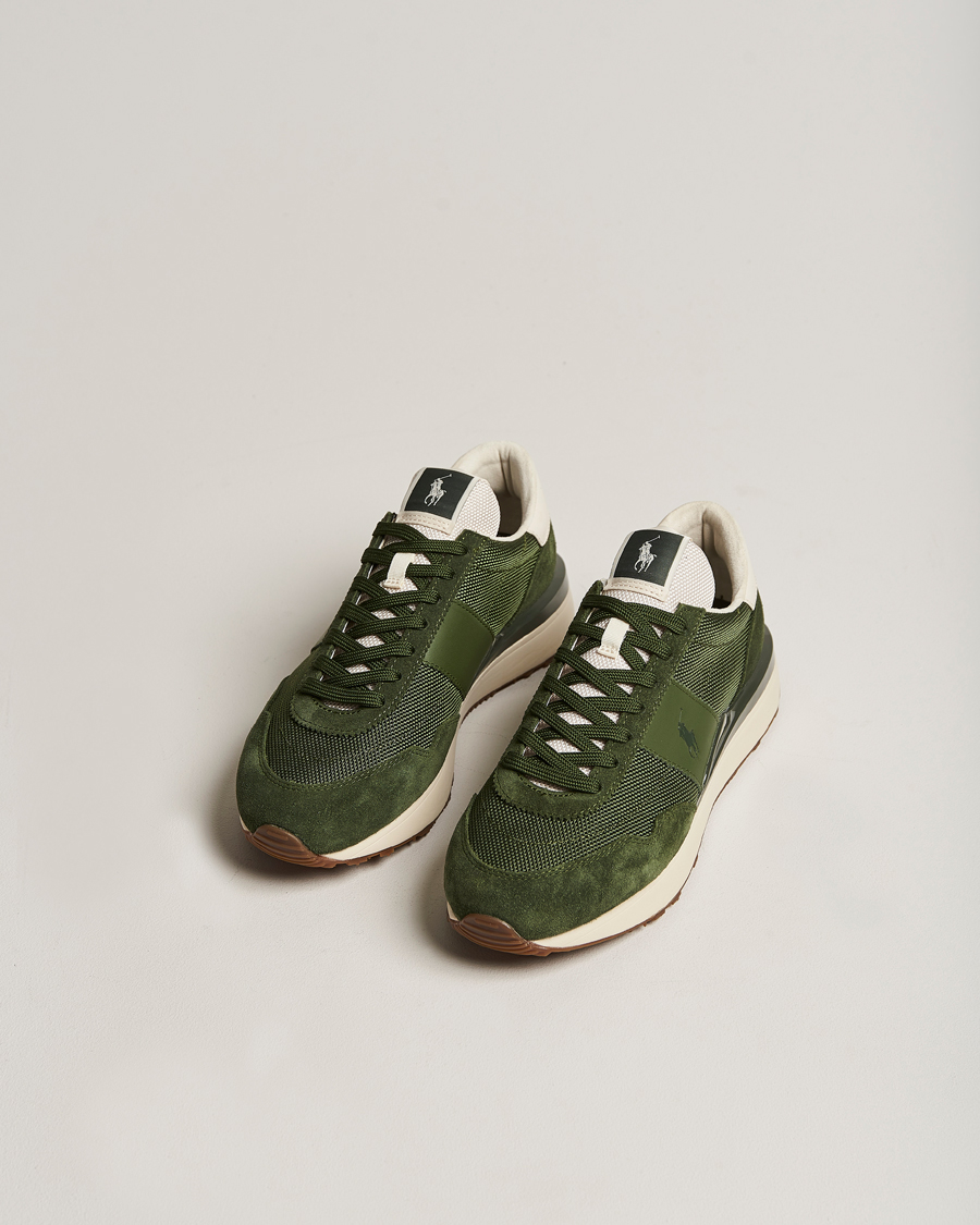 Men |  | Polo Ralph Lauren | Train 89 Running Sneaker Army Green