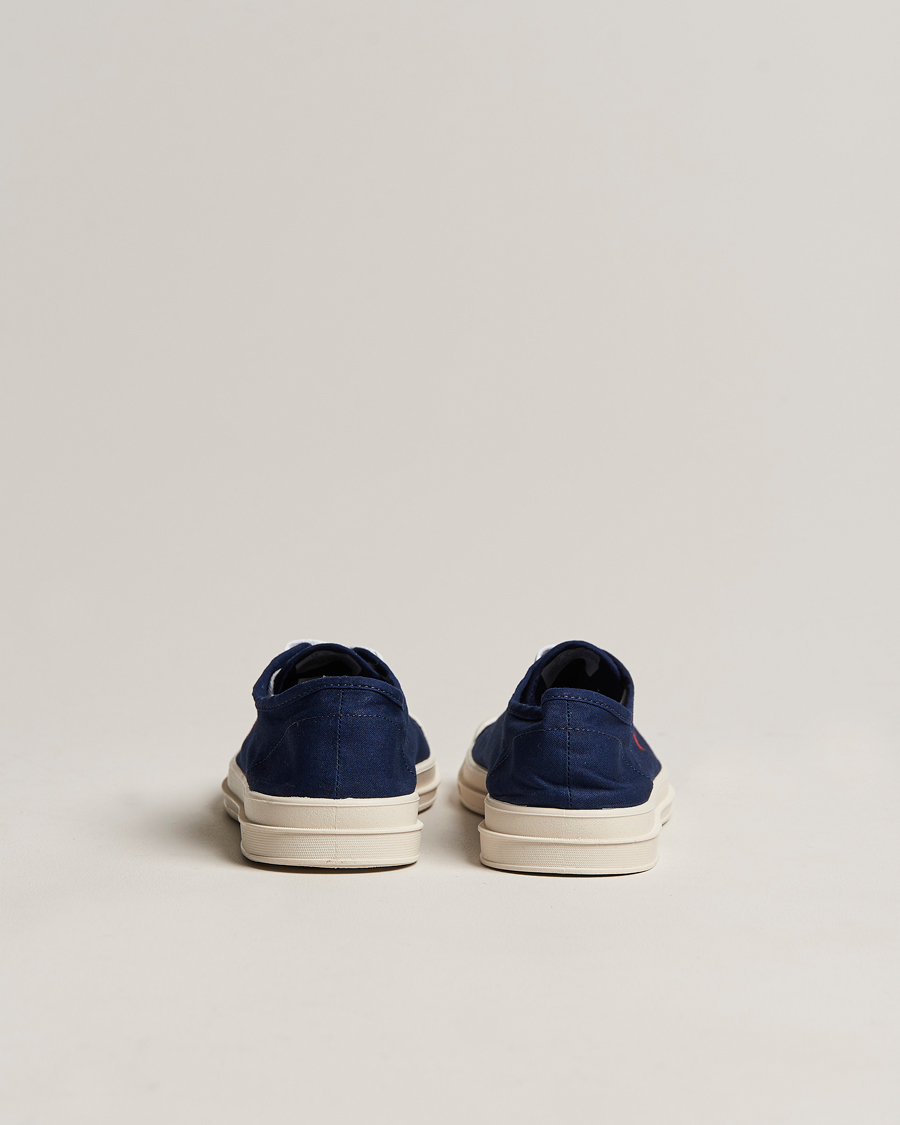 Men | Polo Ralph Lauren Paloma Canvas Sneaker Newport Navy/Red | Polo Ralph Lauren | Paloma Canvas Sneaker Newport Navy/Red