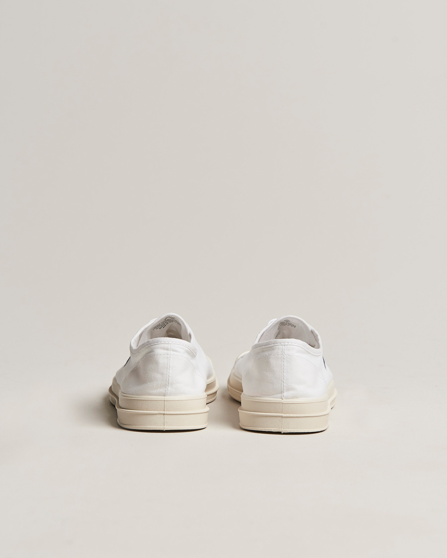 Men | Polo Ralph Lauren Paloma Canvas Sneaker White/Navy | Polo Ralph Lauren | Paloma Canvas Sneaker White/Navy