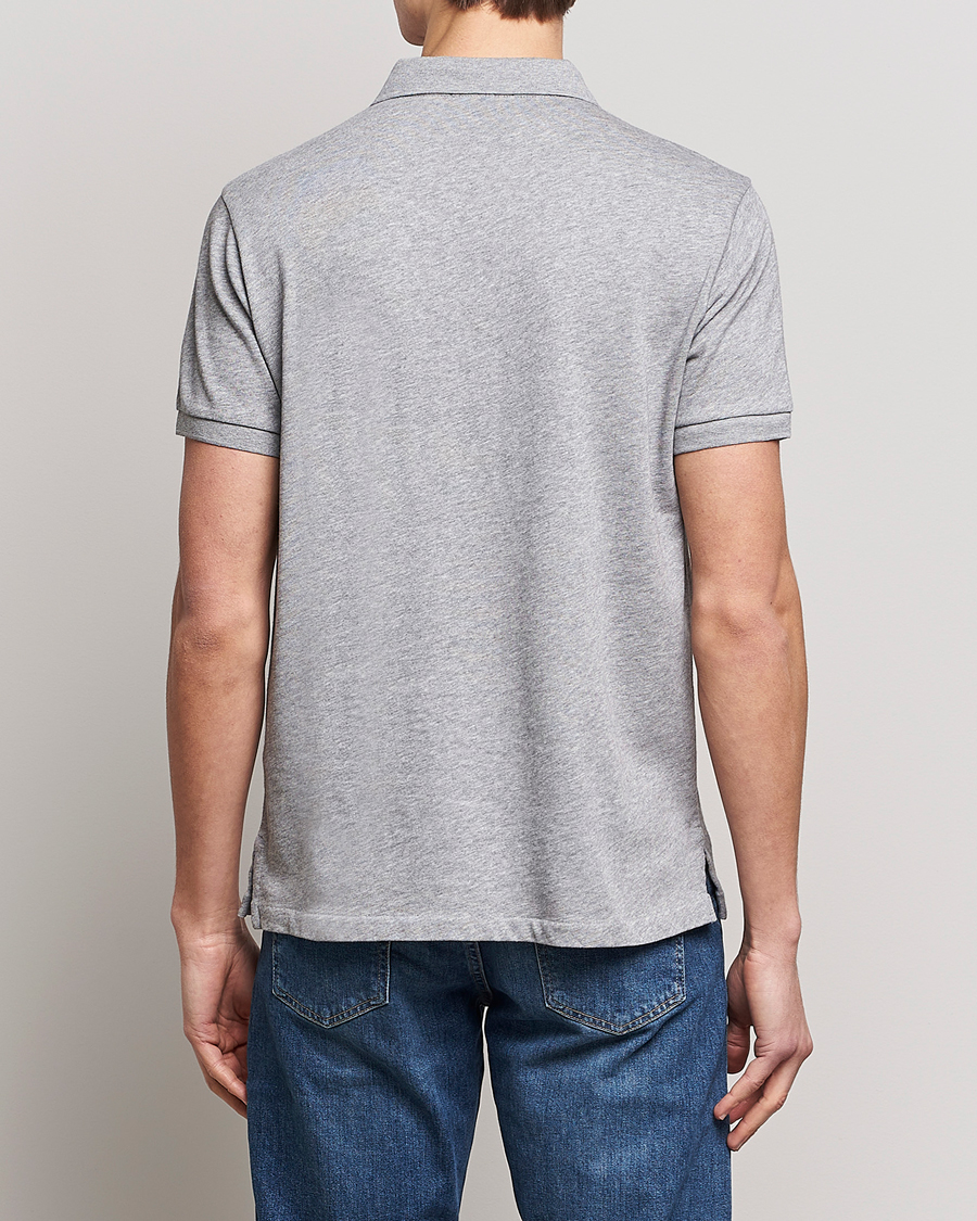 Men | Polo Shirts | Polo Ralph Lauren | Custom Fit Spa Terry Polo Andover Heather