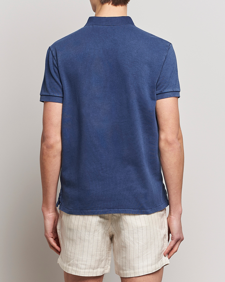 Men | Polo Shirts | Polo Ralph Lauren | Custom Fit Spa Terry Polo Newport Navy