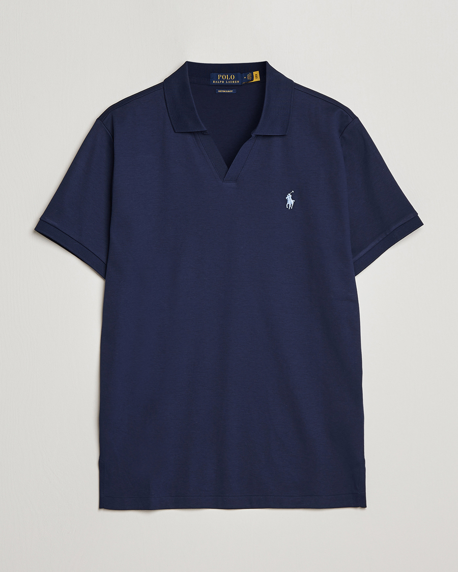 Men | Polo Shirts | Polo Ralph Lauren | Pima Cotton Polo Refined Navy