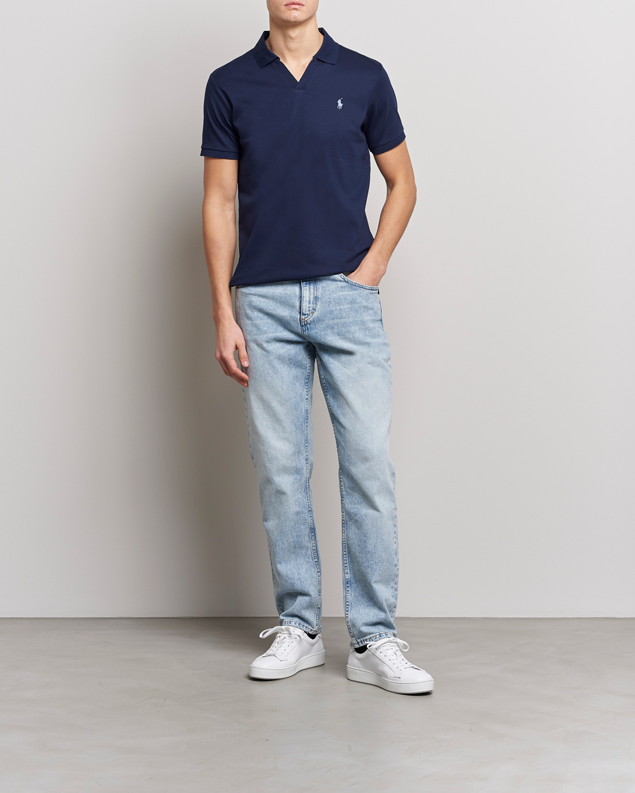 Men | Polo Shirts | Polo Ralph Lauren | Pima Cotton Polo Refined Navy