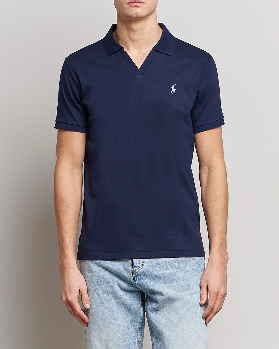 Men | Polo Shirts | Polo Ralph Lauren | Pima Cotton Polo Refined Navy