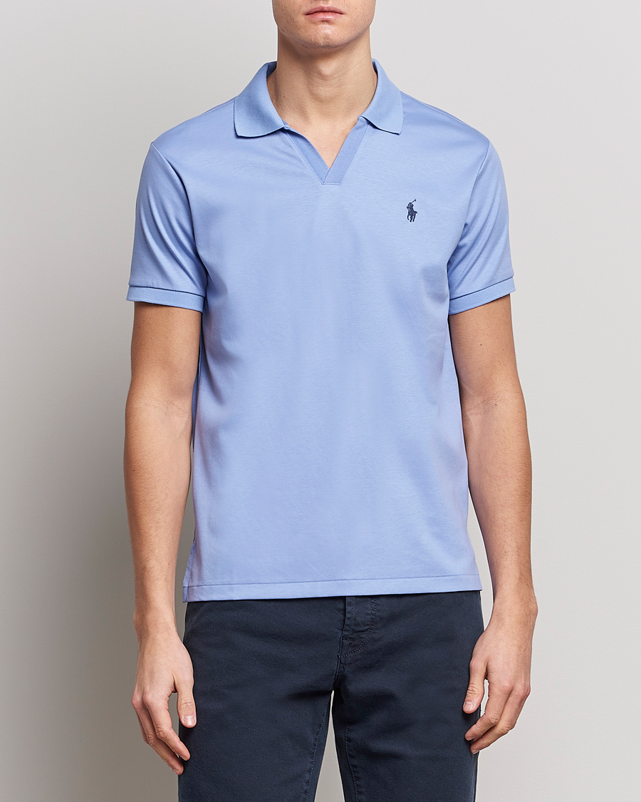 Men | Polo Shirts | Polo Ralph Lauren | Luxury Pima Cotton Polo Lafayette Blue