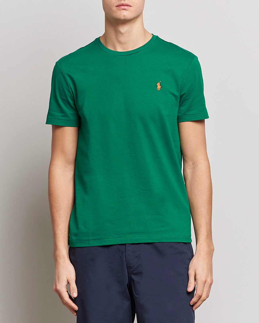 Men | T-Shirts | Polo Ralph Lauren | Crew Neck T-Shirt Primary Green