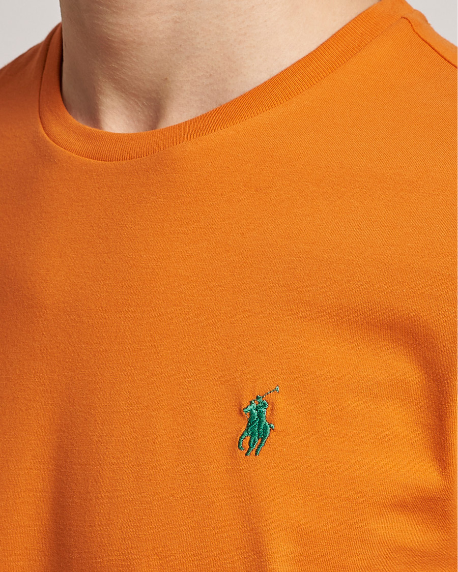Men | T-Shirts | Polo Ralph Lauren | Crew Neck T-Shirt Optic Orange