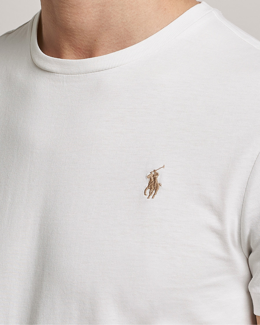 Men | T-Shirts | Polo Ralph Lauren | Crew Neck T-Shirt Deckwash White