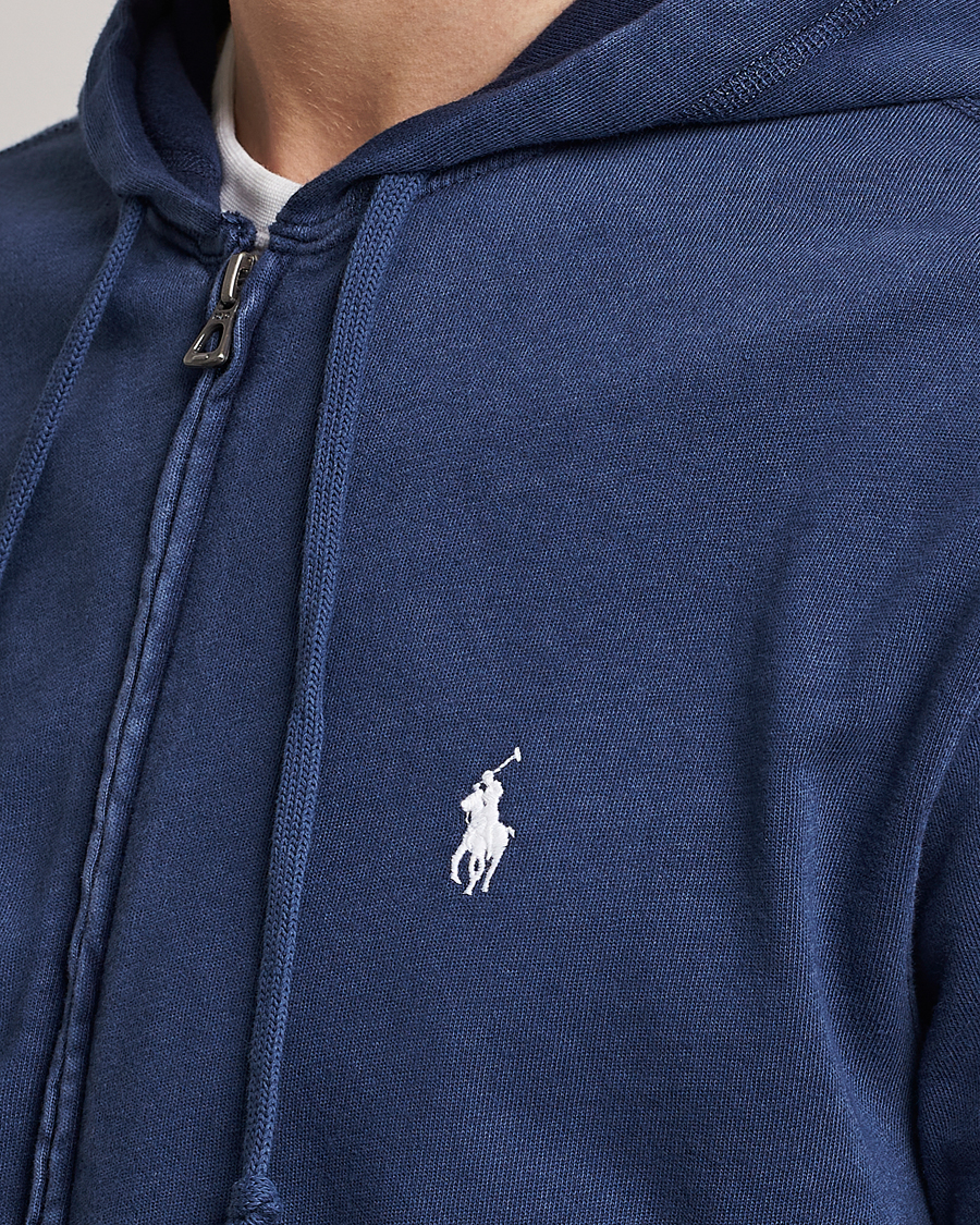 Men | Sweaters & Knitwear | Polo Ralph Lauren | Spa Terry Full Zip Hoodie Newport Navy