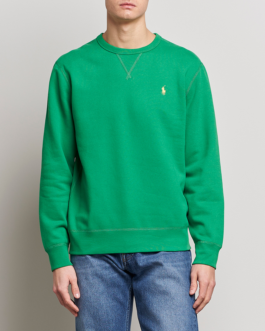 Ralph Lauren Olive Sweatshirt Quarter Zip Sweatshirt Ralph Lauren