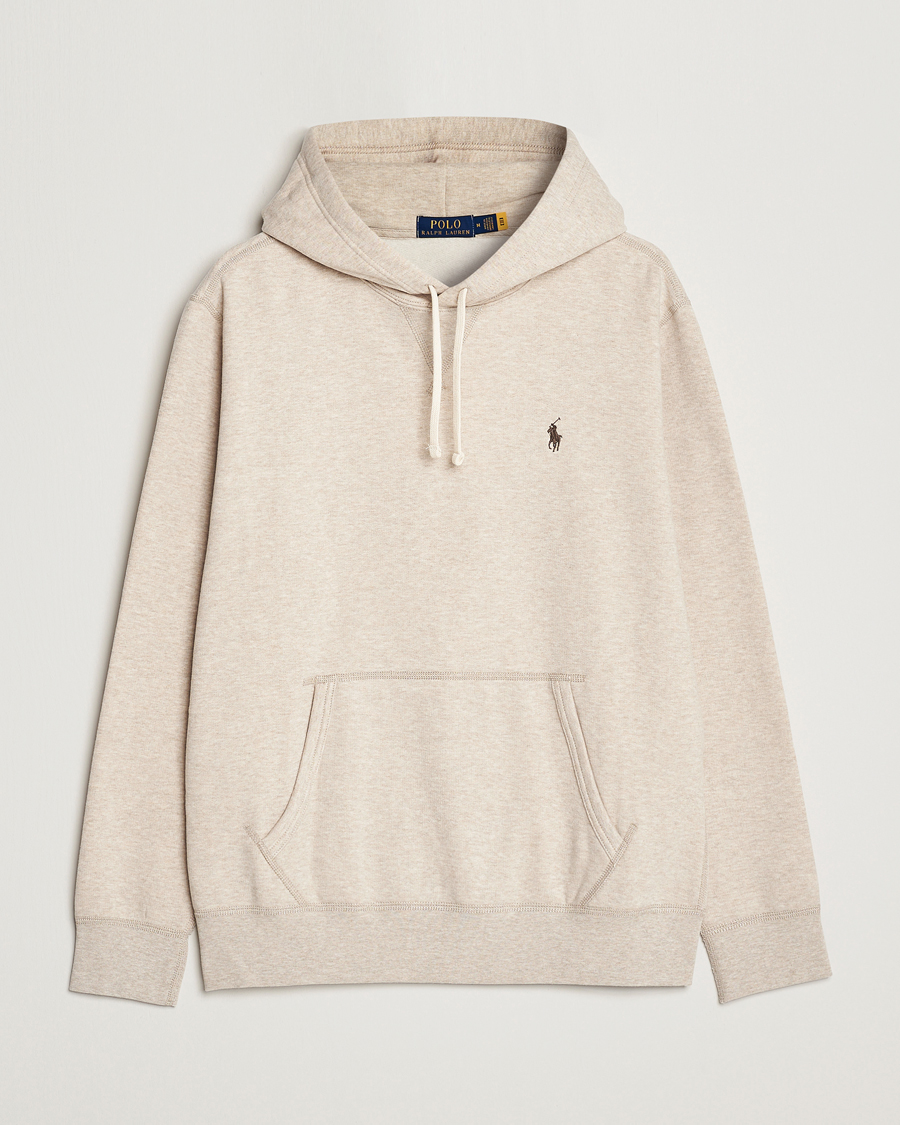 Men | Sweaters & Knitwear | Polo Ralph Lauren | RL Fleece Hoodie Expedition Dune Heather