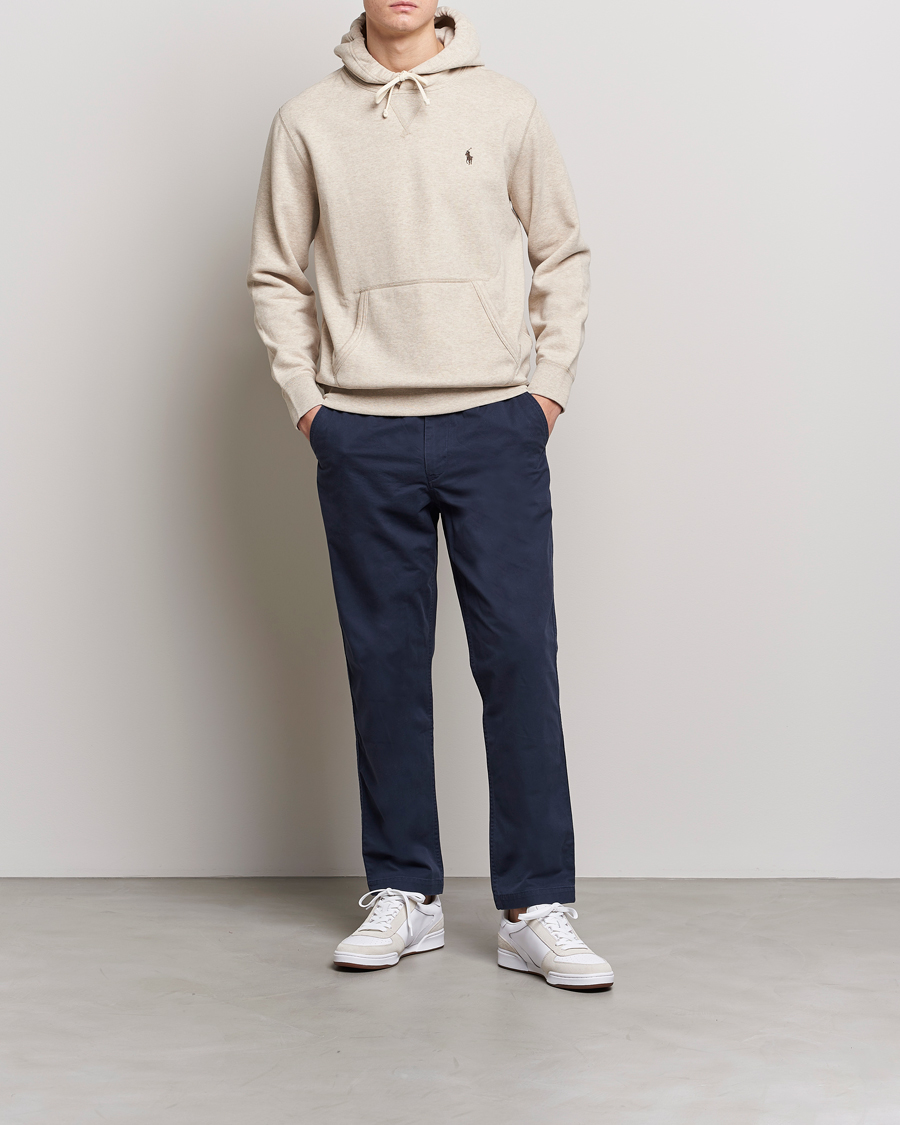 Men | Sweaters & Knitwear | Polo Ralph Lauren | RL Fleece Hoodie Expedition Dune Heather