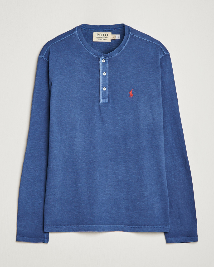 Men | Sweaters & Knitwear | Polo Ralph Lauren | Slub Jersey Henley Old Royal