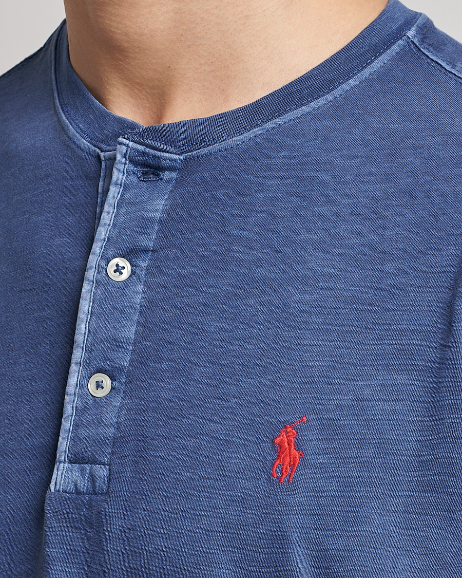 Men | Sweaters & Knitwear | Polo Ralph Lauren | Slub Jersey Henley Old Royal
