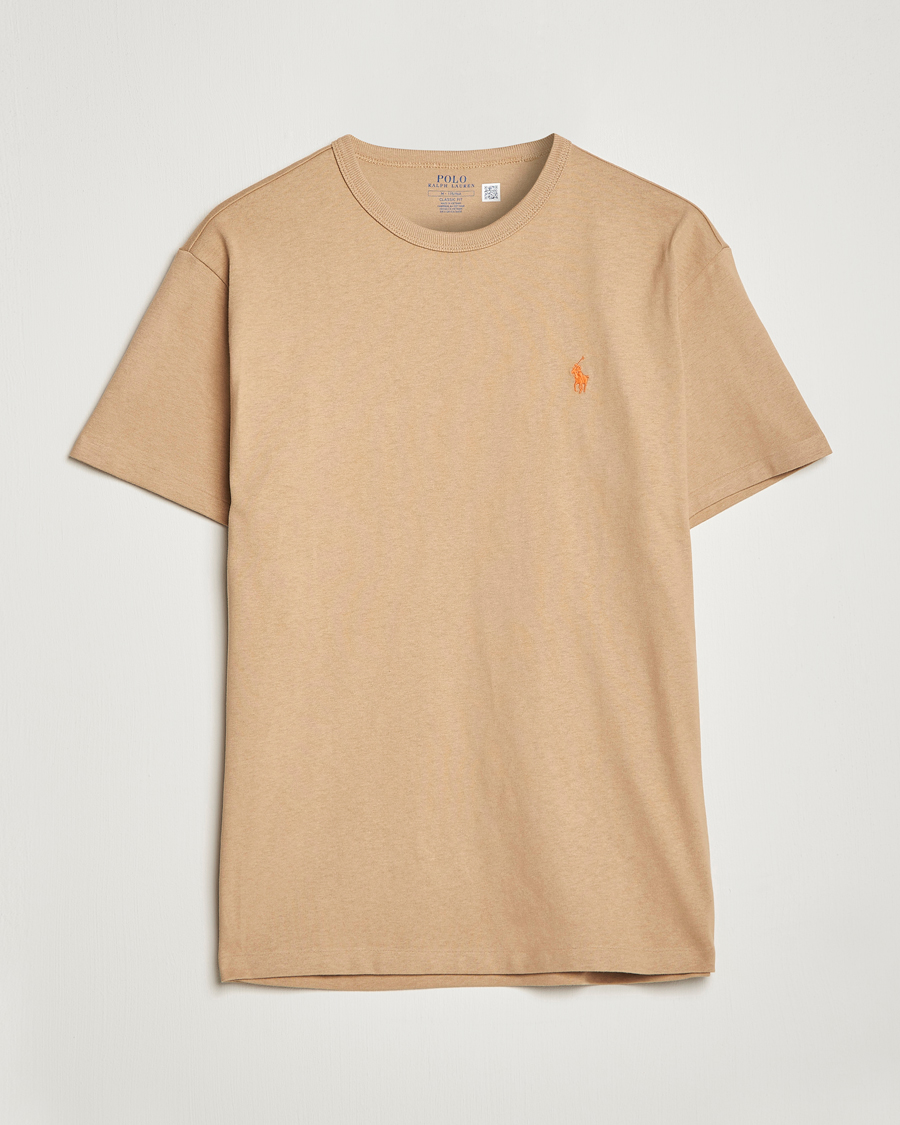 Men | T-Shirts | Polo Ralph Lauren | Heavyweight T-Shirt Classic Camel
