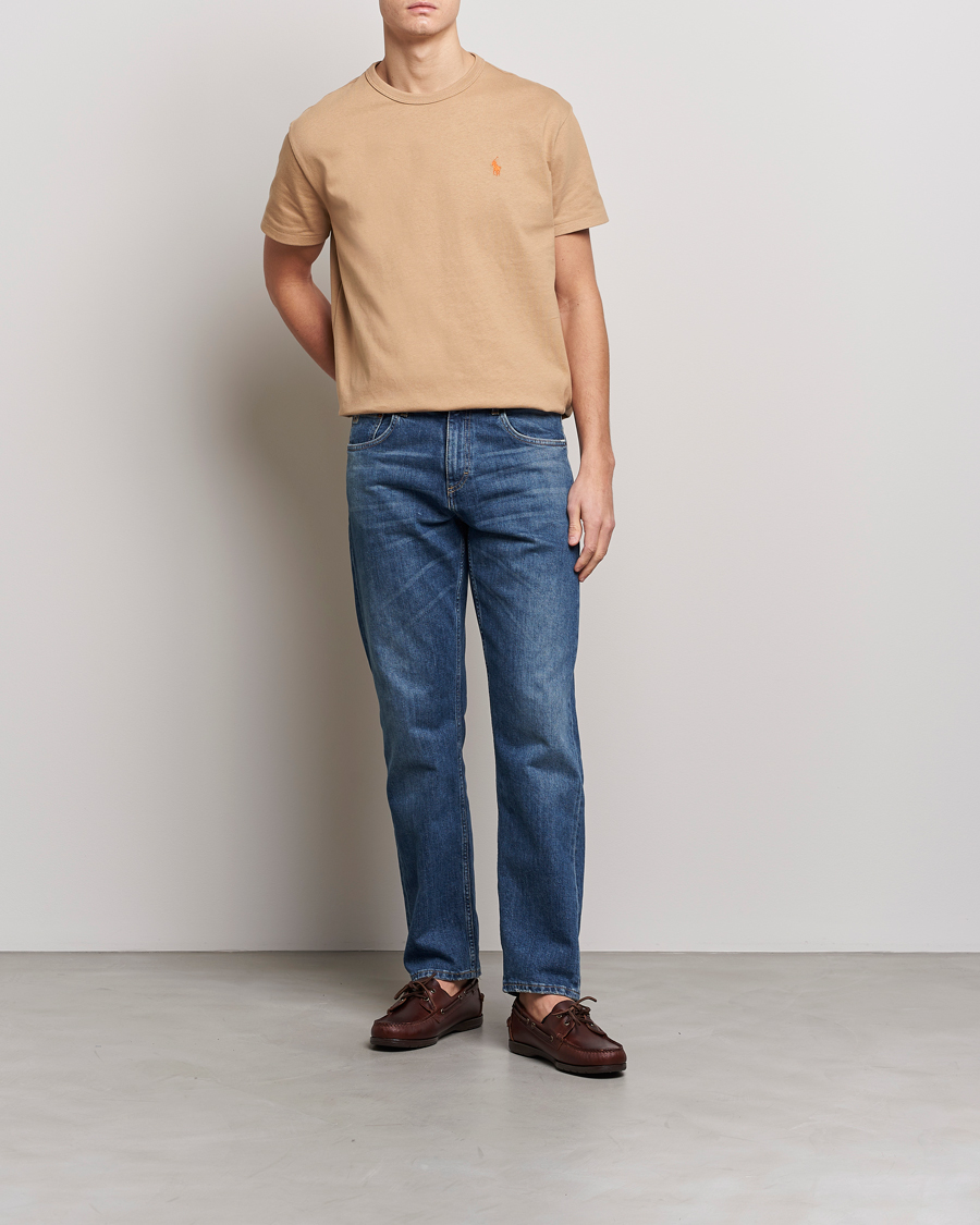 Men | T-Shirts | Polo Ralph Lauren | Heavyweight T-Shirt Classic Camel