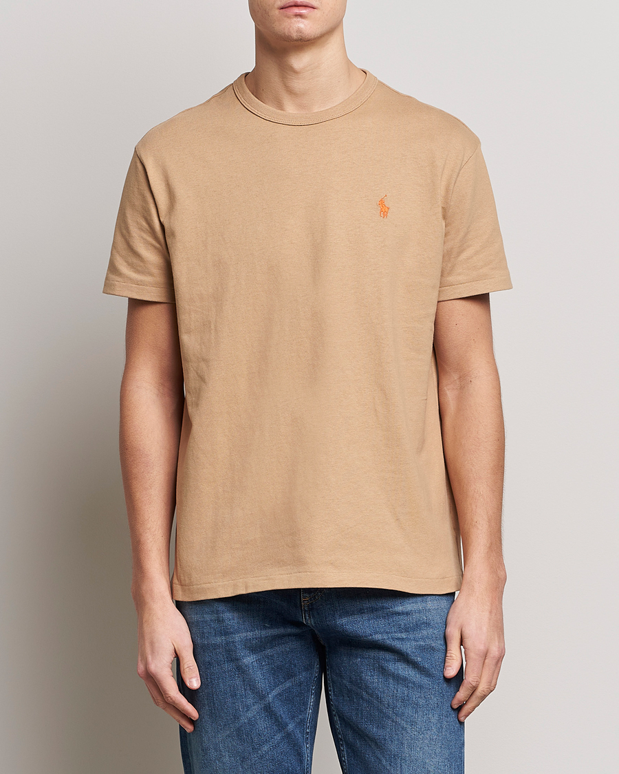 Men | T-Shirts | Polo Ralph Lauren | Heavyweight T-Shirt Classic Camel