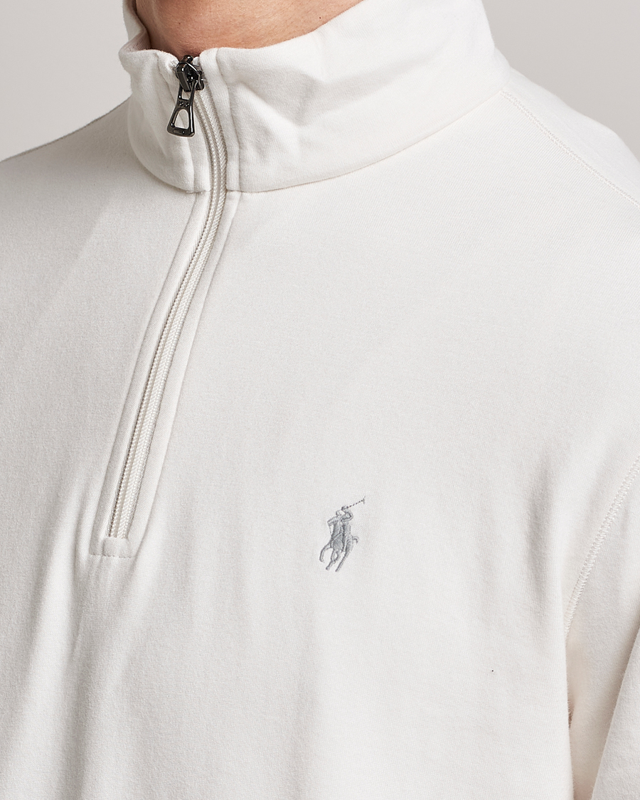 Men | Sweaters & Knitwear | Polo Ralph Lauren | Double Knit Half-Zip Sweater Nevis