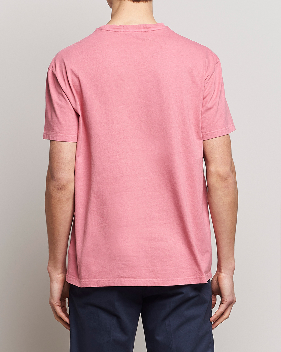 Men | T-Shirts | Polo Ralph Lauren | Cotton/Linen Crew Neck T-Shirt Desert Rose